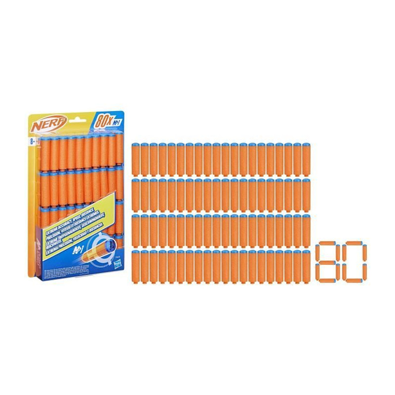 Nerf N-Series, Pack de 80 fléchettes