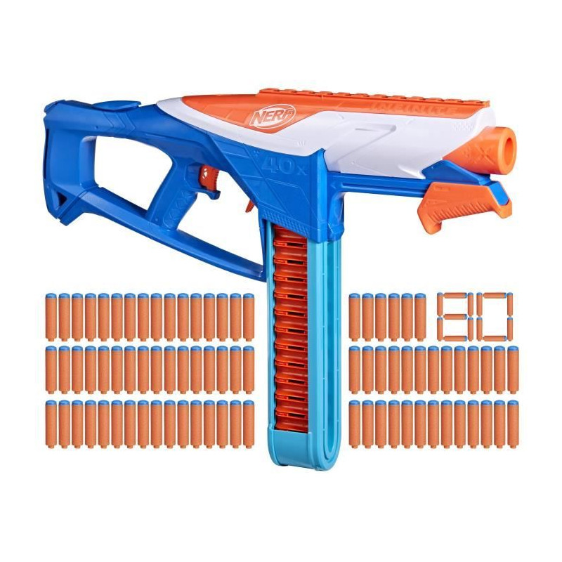 Nerf NSeries blaster Infinite a fléchette, 80 fléchettes, a partir de 8 ans