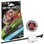 Beyblade X, Starter Pack Scythe Incendio 4-60T avec toupie de compétition a rotation droite de type équilibre et lanceur, des