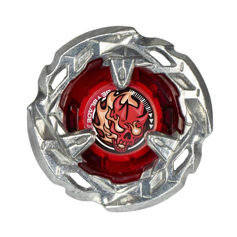 Beyblade X, Starter Pack Scythe Incendio 4-60T avec toupie de compétition a rotation droite de type équilibre et lanceur, des