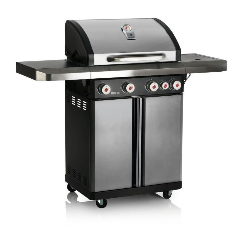 Landmann Rexon Cook 4.1 Inox barbecue gaz 4 feux