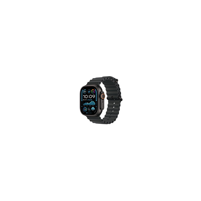 Apple watch Apple Watch Ultra 2 GPS + Cellular 49mm Boîtier en Titane Noir avec Bracelet Ocean Noir