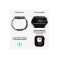 Apple watch Apple Watch Series 10 GPS 46mm Boîtier en Aluminium Noir de Jais avec Bracelet Sport Noir M L