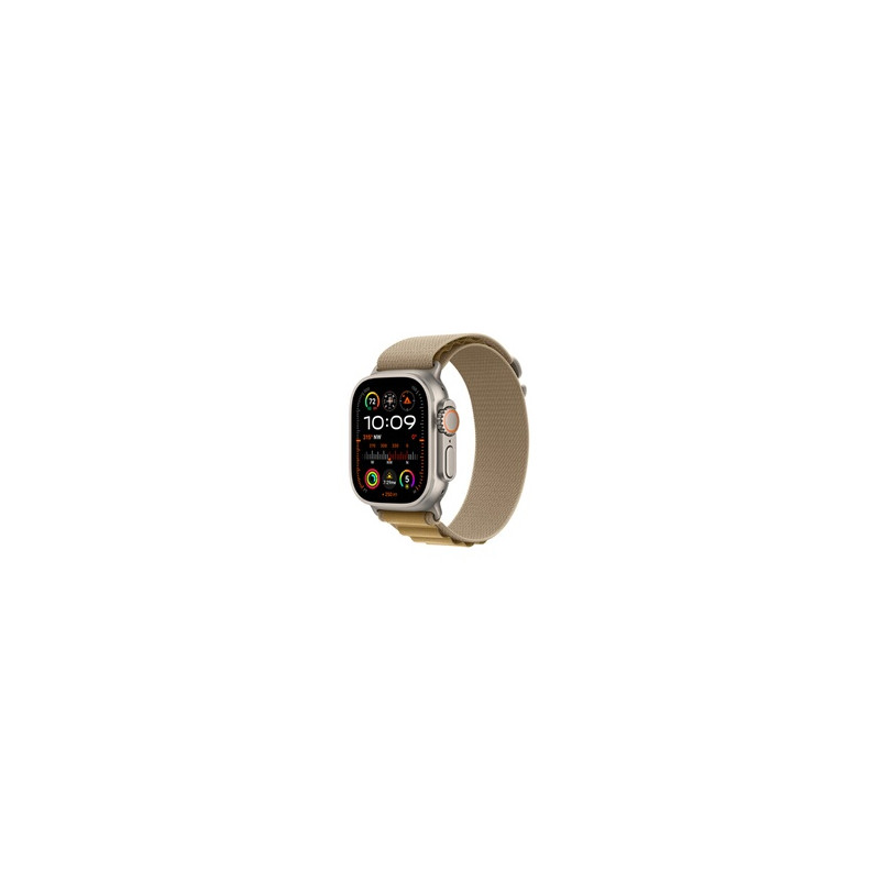 Apple watch Apple Watch Ultra 2 GPS + Cellular 49mm Boîtier en Titane Naturel avec Boucle Alpine Sahara Medium