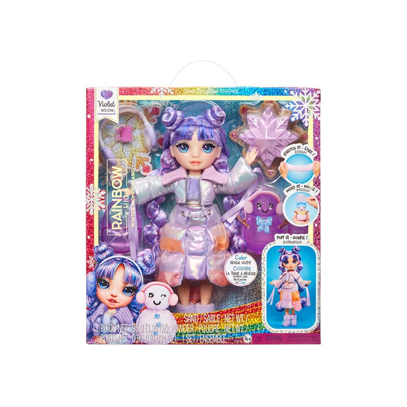 Poupée Rainbow High Winter Wonderland Violet