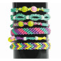 CLEMENTONI - Friendship bracelets Mania- Créer tes bracelets de l'amitié - Dés 7ans