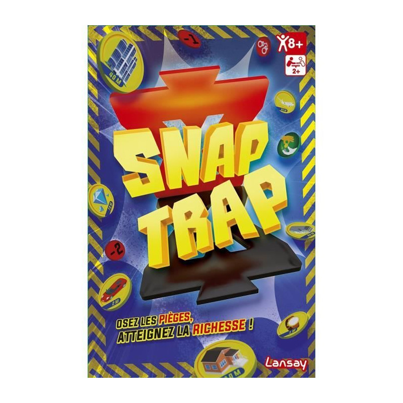 Snap Trap - LANSAY - Jeu de société - Des 8 ans