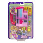 Polly Pocket-Maison de Reve Barbie-Coffret avec 3 mini-figurines HWP11