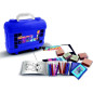 Travel Set - MULTIPRINT - 42134 - 5 tampons Stitch, 10 crayons