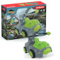 Crashmobile de Pierre avec Mini Creature, Coffret voiture avec figurine fantastique, Schleich 42670 Eldrador Creatures