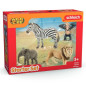 Mes Premiers Animaux d'Afrique, Figurines d'animaux, SCHLEICH 42721 Wild Life, des 5 ans