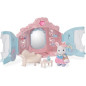 Coffret de Jeu - SYLVANIAN FAMILIES - Dressing de Princesse - Carrosse et Fille Lapin Neige