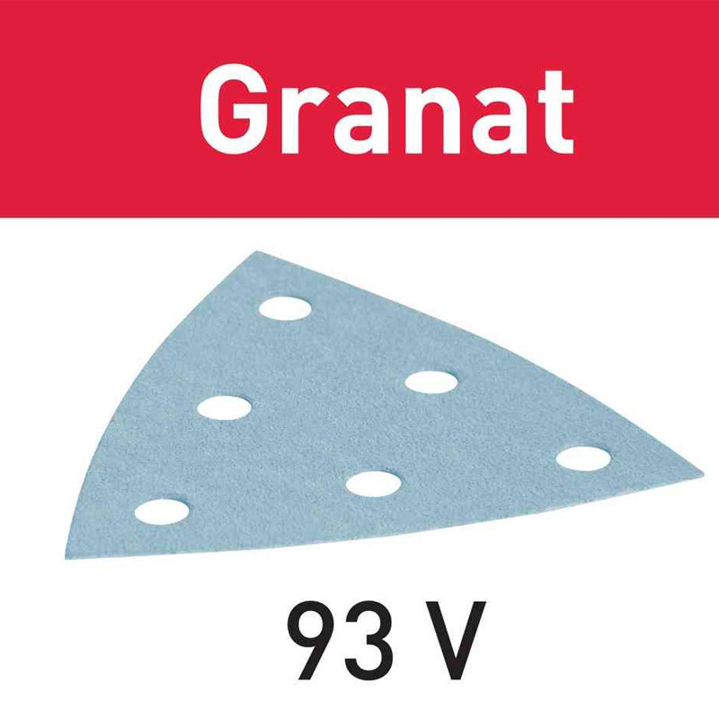 Abrasifs GRANAT STF V93 6 P100 GR 100 FESTOOL 497393