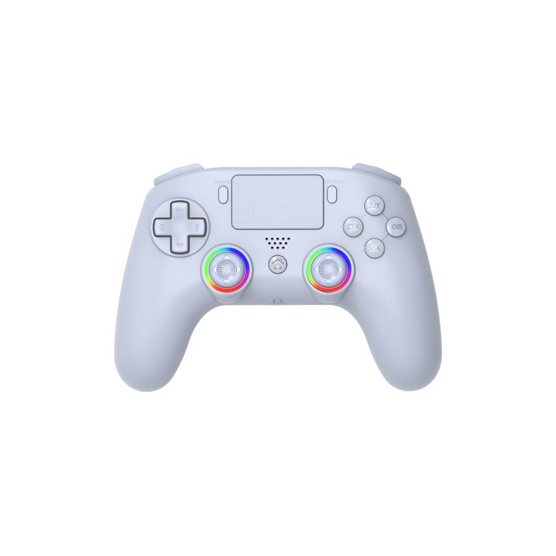 Manette sans fil Subsonic pour PS4 et PC Blanc