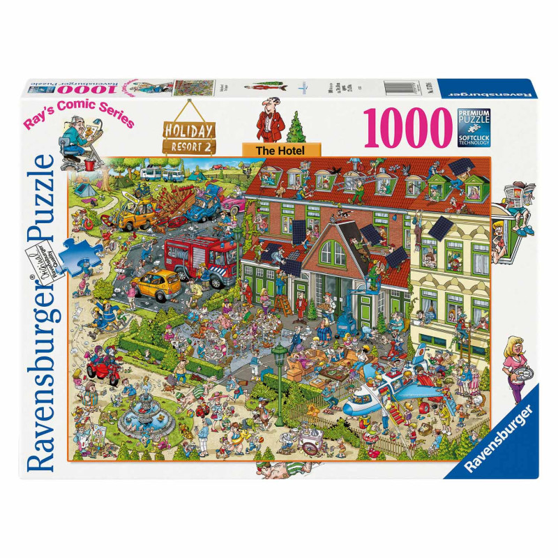 Ravensburger - Holiday Resort 2 The Hotel Jigsaw Puzzle, 1000pcs. 175796