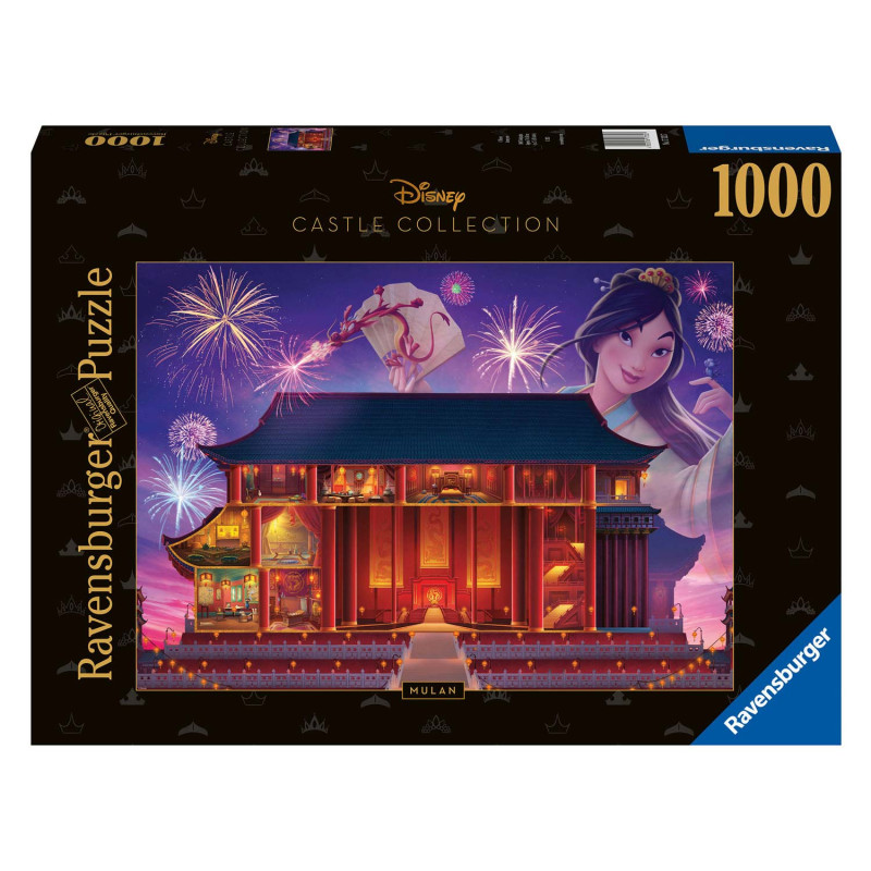 Ravensburger - Disney Castles Mulan Jigsaw Puzzle, 1000pcs. 173327