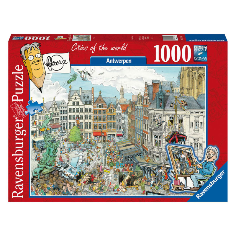 Ravensburger - Jigsaw puzzle Fleroux Antwerp, 1000 pcs. 171446