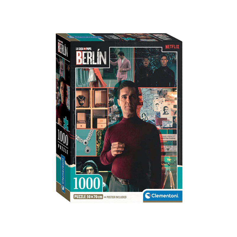 Clementoni Jigsaw Puzzle La Casa de Papel II, 1000pcs. 39849