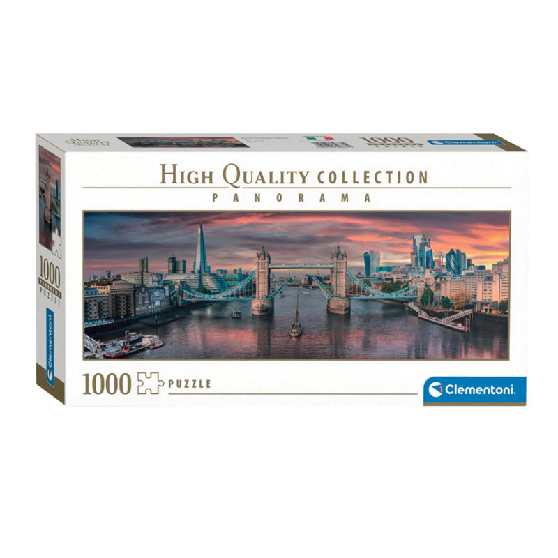 Clementoni Jigsaw Puzzle Panorama Across The River Thames, 1000s 39837