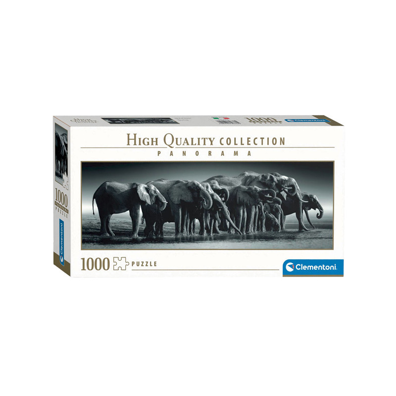 Clementoni Jigsaw Puzzle Panorama Herd of Giants, 1000pcs. 39836