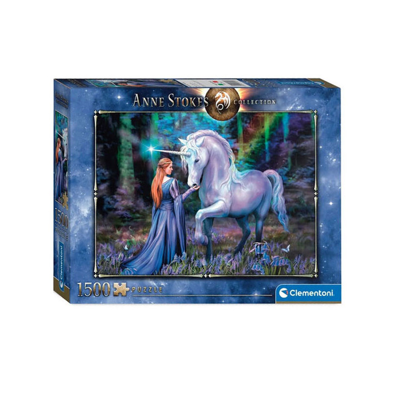 Clementoni Jigsaw Puzzle Anne Stokes Bluebell Woods, 1000pcs. 31821