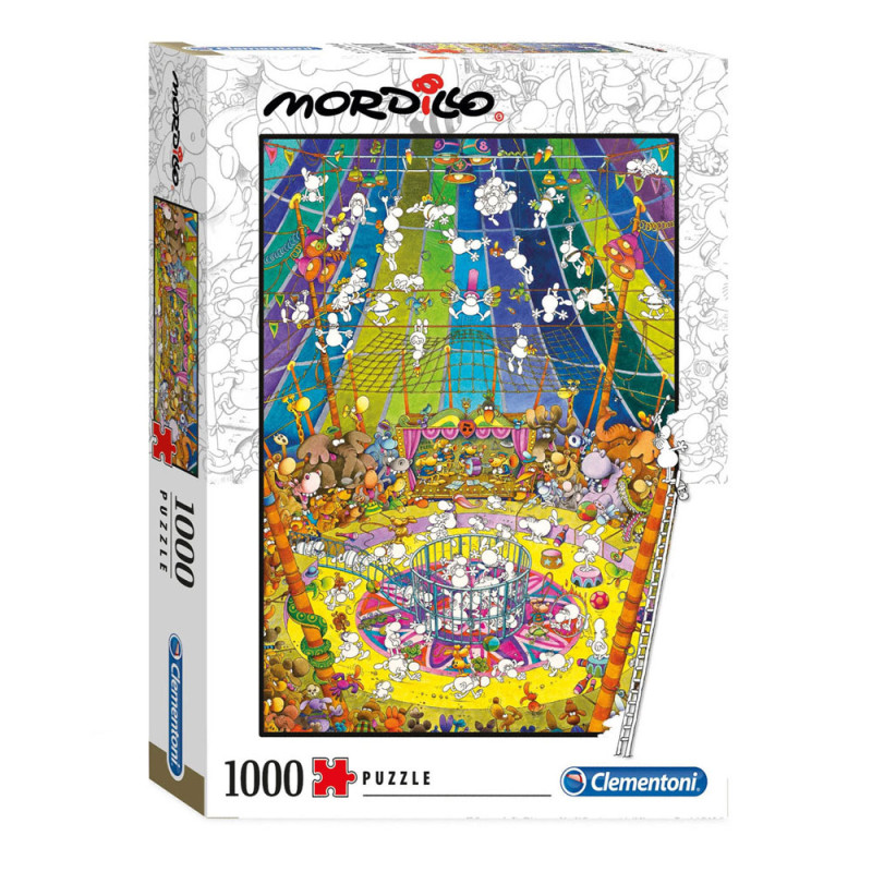 Clementoni Jigsaw Puzzle Mordillo The Show, 1000pcs. 39536