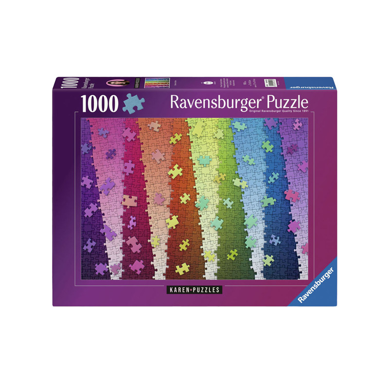 Ravensburger - Jigsaw puzzle Karen Puzzles Color by Colour, 1000 pcs. 120010272