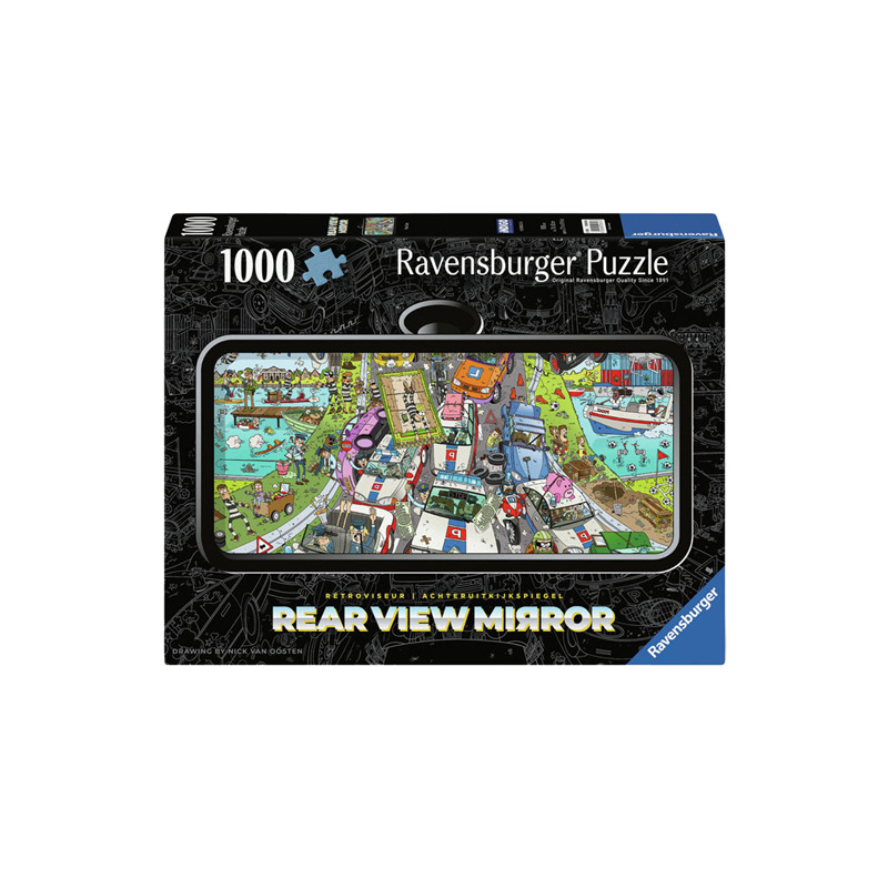 Ravensburger - Jigsaw Puzzle Police Pursuit, 1000pcs. 120008163