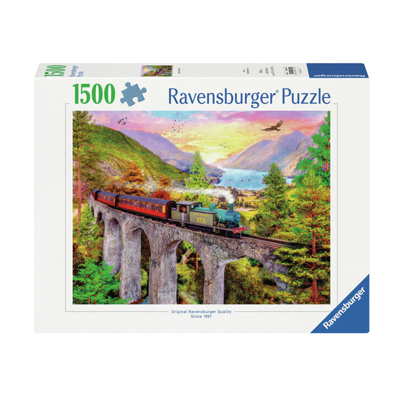 Ravensburger - Jigsaw puzzle Zugfahrt Im Herbst, 1000pcs. 12000795 1