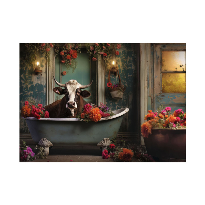 Ravensburger - Jigsaw puzzle The Cow in The Bathtub, 1000pcs. 12000782 1