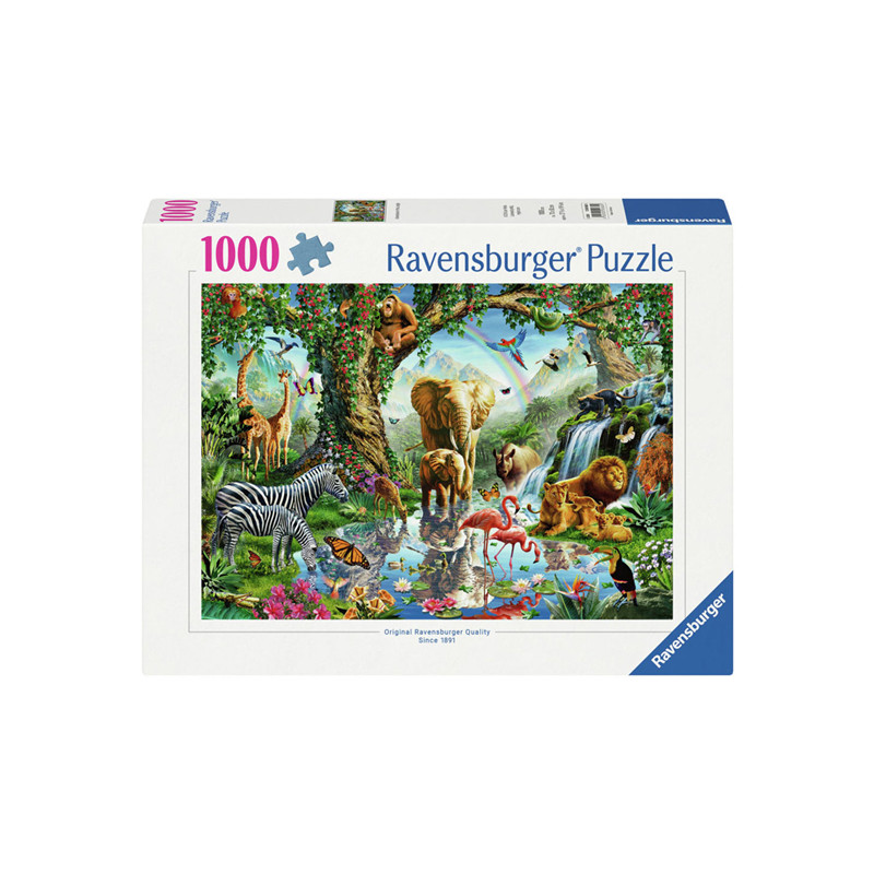 Ravensburger - Jigsaw puzzle Adventures in the Jungle, 1000 pcs. 120006824