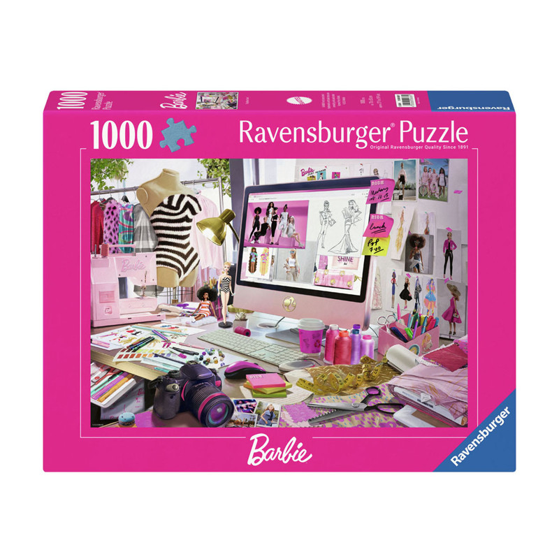 Ravensburger - Jigsaw puzzle Barbie, Fashion Icon, 1000pcs. 120006381