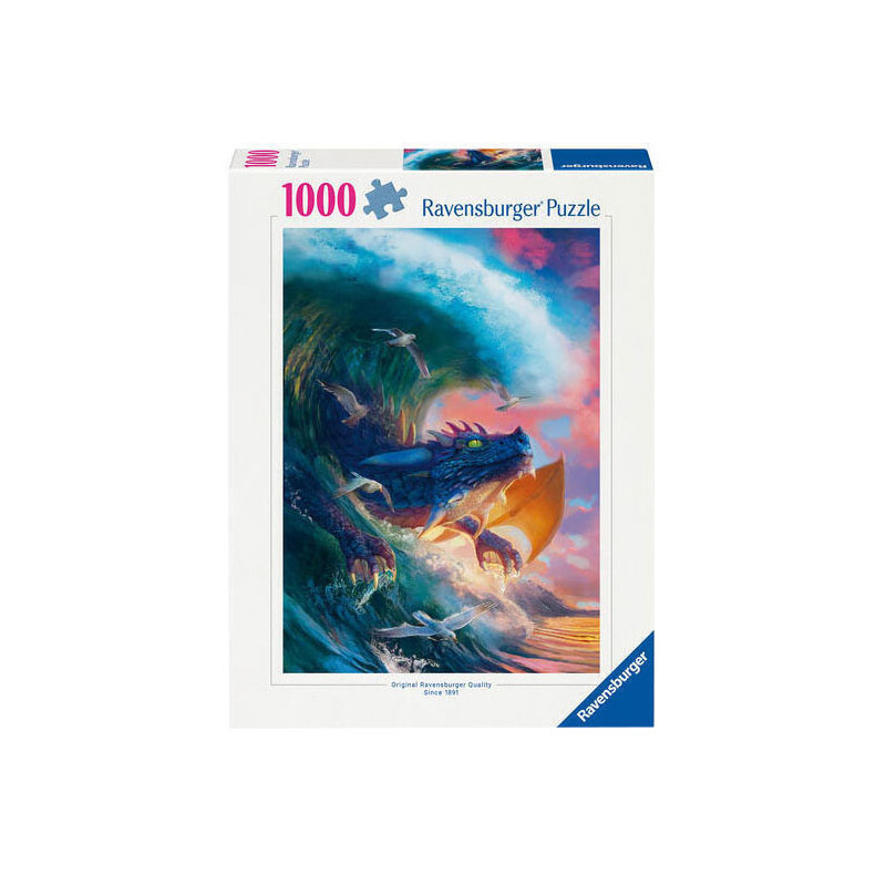 Ravensburger - Jigsaw puzzle Dragon Race, 1000 pcs. 120006220