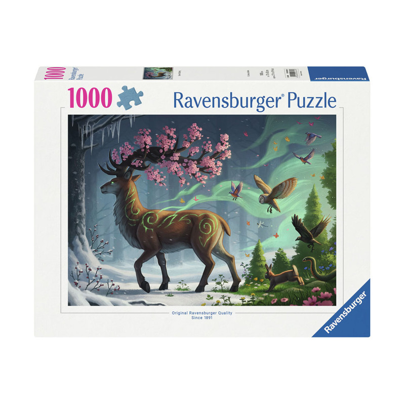 Ravensburger - Jigsaw puzzle Deer of Spring, 1000 pcs. 120006169