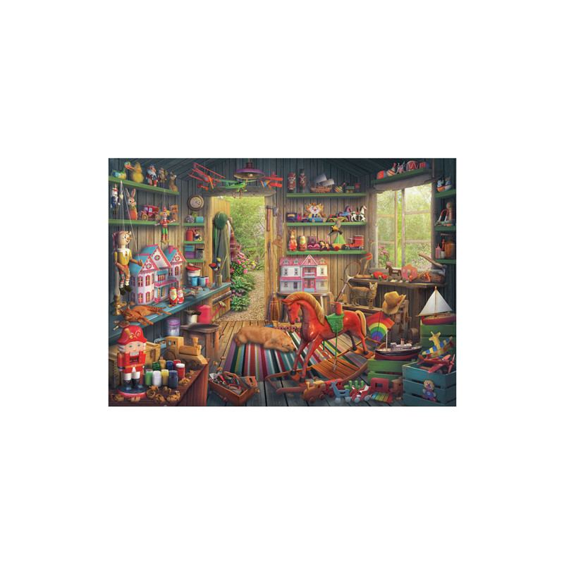 Ravensburger - Jigsaw Puzzle Nostalgic Toys, 1000 pcs. 120005766