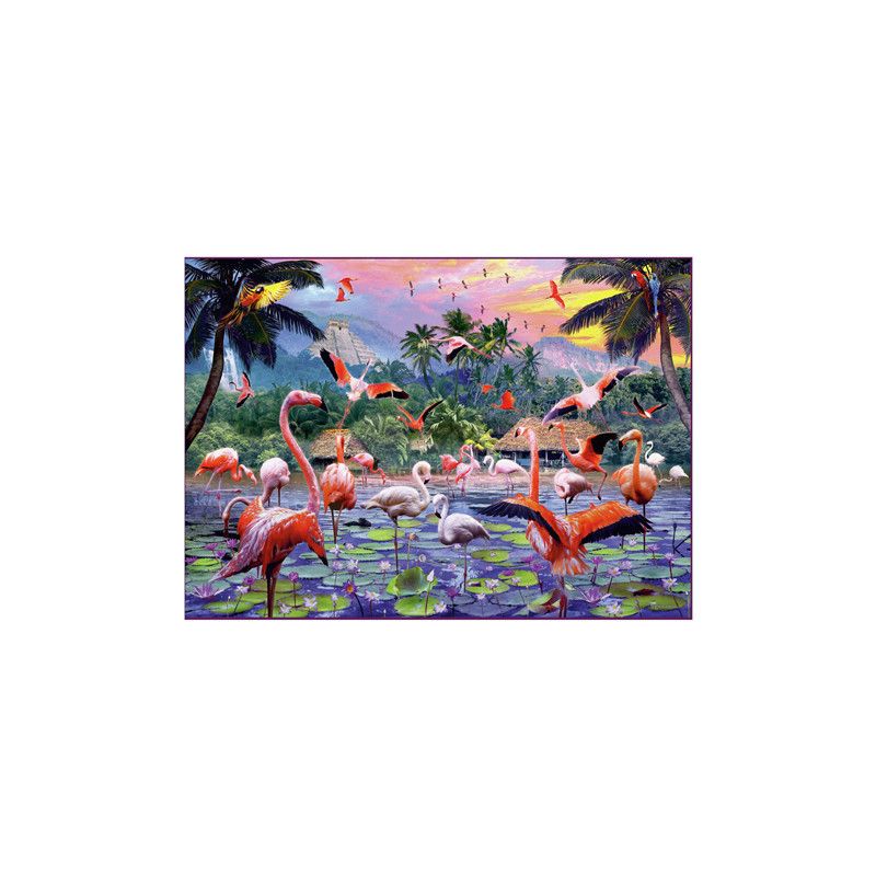 Ravensburger - Jigsaw puzzle Pink Flamingos, 1000 pcs. 120005742