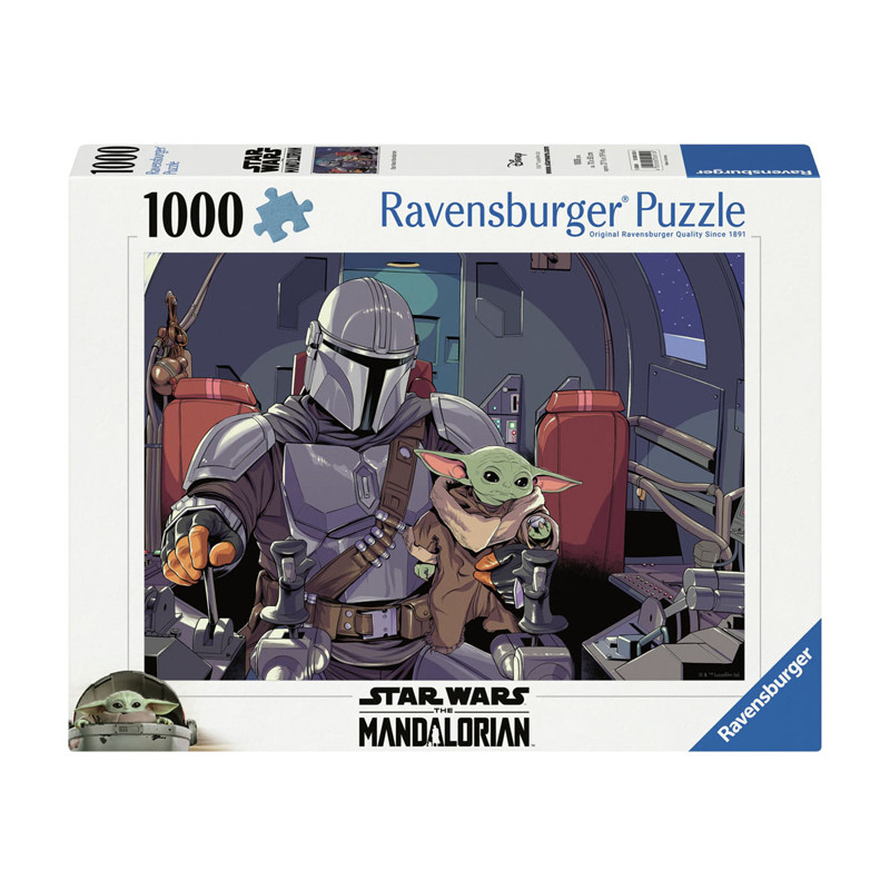 Ravensburger - Jigsaw puzzle Star Wars The Mandalorian, 1000 pcs. 120005124