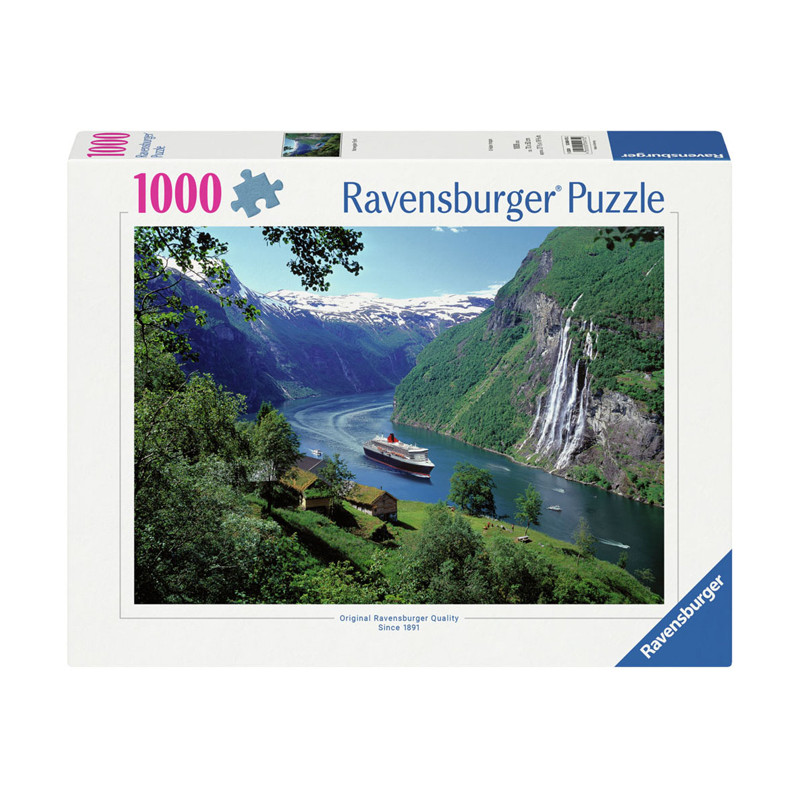 Ravensburger - Jigsaw puzzle Norwegian Fjord, 1000 pcs. 120004752