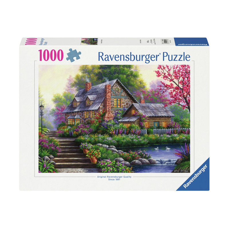 Ravensburger - Jigsaw puzzle Romantic Cottage, 1000 pcs. 120004646