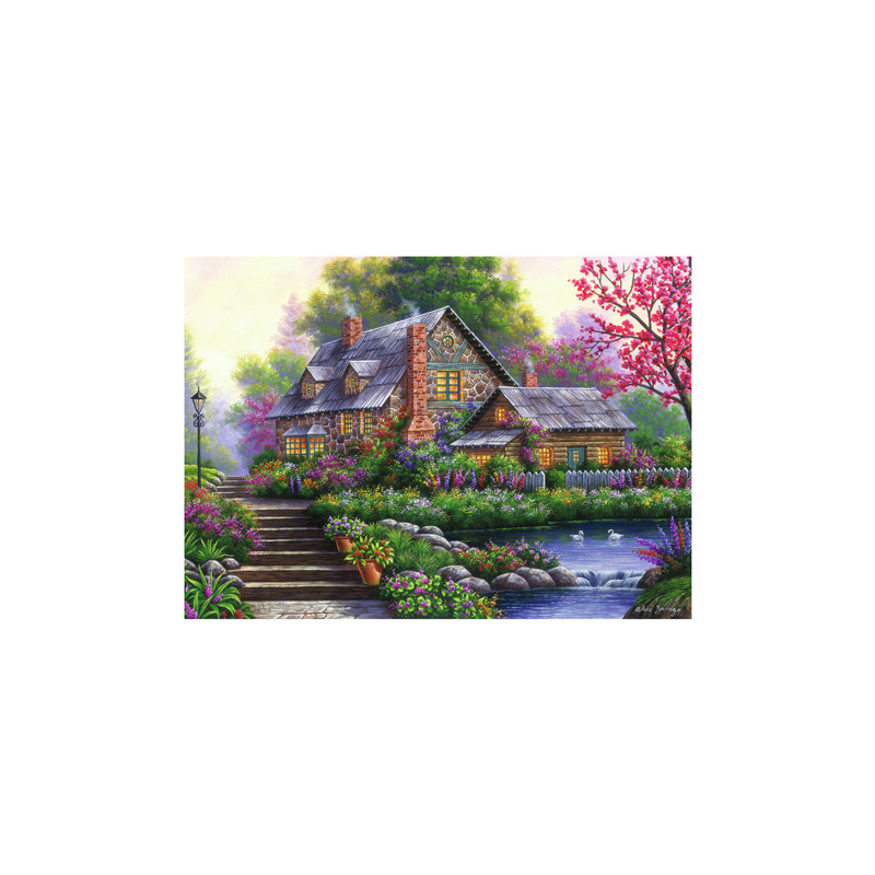 Ravensburger - Jigsaw puzzle Romantic Cottage, 1000 pcs. 120004646