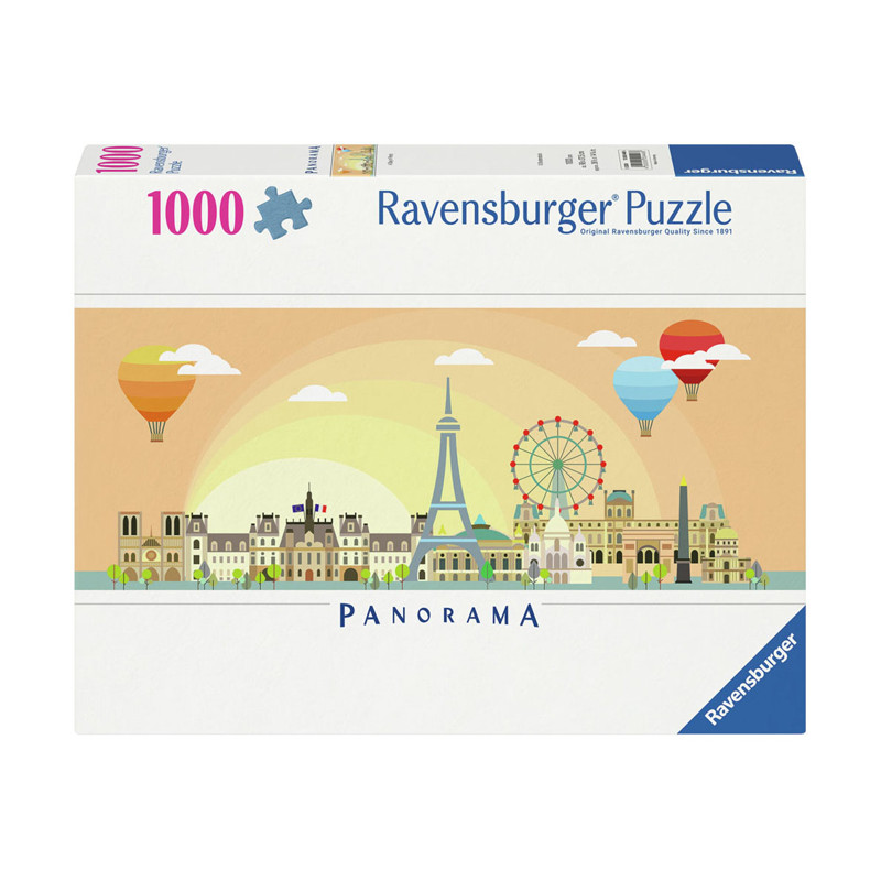 Ravensburger - Jigsaw puzzle A Day in Paris, 1000 pcs. 120004486