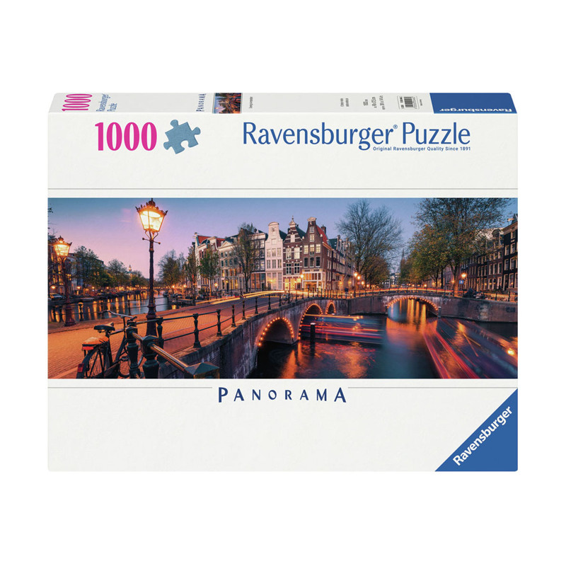 Ravensburger - Jigsaw puzzle Evening in Amsterdam, 1000 pcs. 120004462