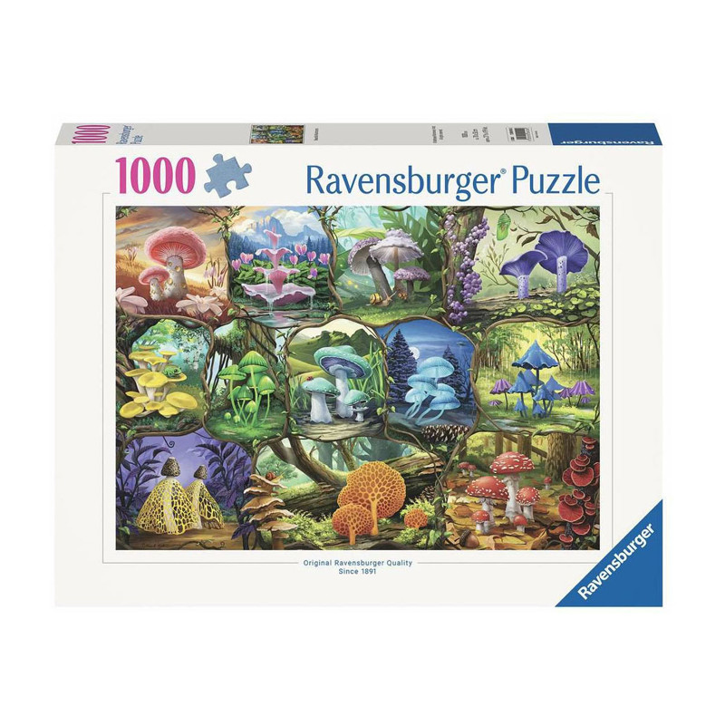 Ravensburger - Jigsaw puzzle Beautiful Mushrooms, 1000 pcs. 120004240