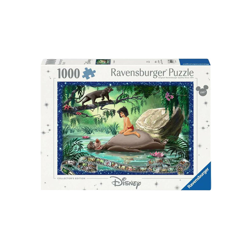 Ravensburger - Jigsaw puzzle Disney Jungle Book, 1000 pcs. 120003182