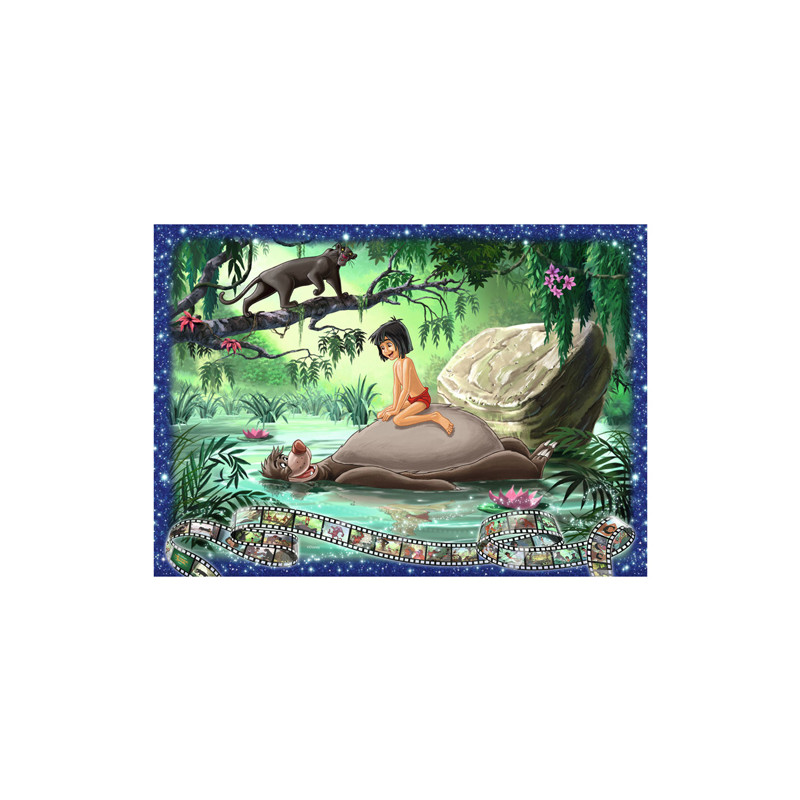 Ravensburger - Jigsaw puzzle Disney Jungle Book, 1000 pcs. 120003182