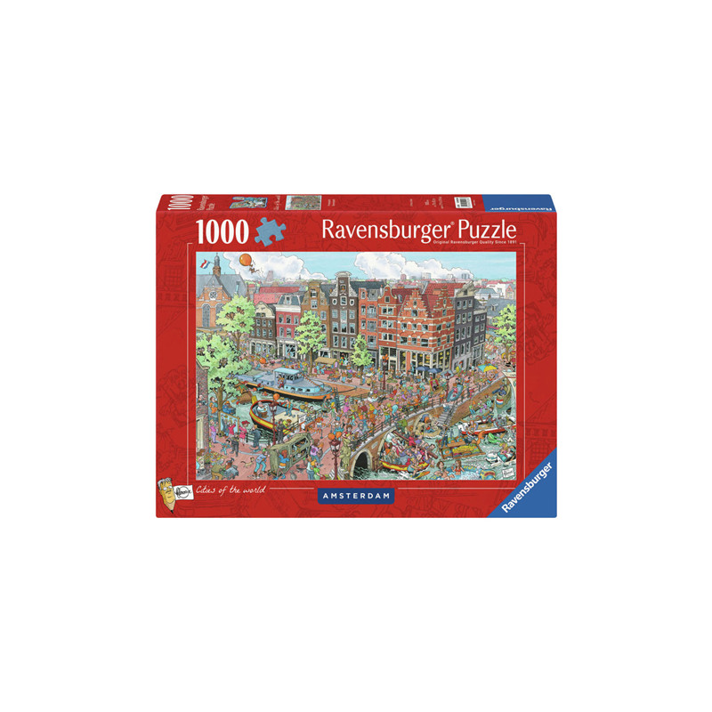 Ravensburger - Jigsaw puzzle Fleroux Amsterdam, 1000 pcs. 120002963