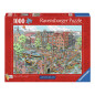 Ravensburger - Jigsaw puzzle Fleroux Amsterdam, 1000 pcs. 120002963