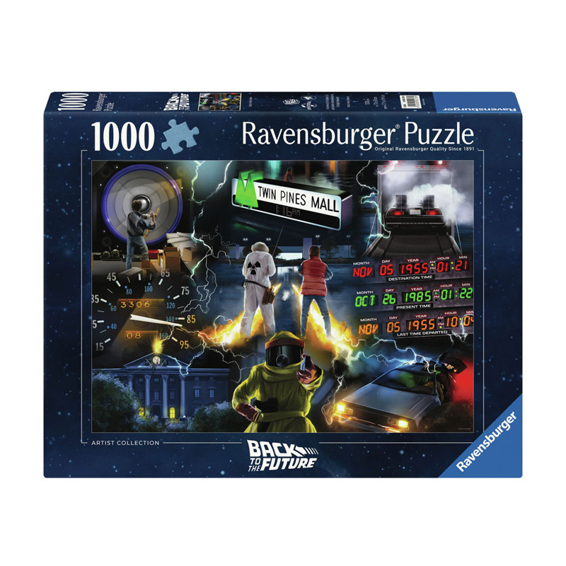 Ravensburger - Jigsaw puzzle Back To The Future, 1000 pcs. 120002789