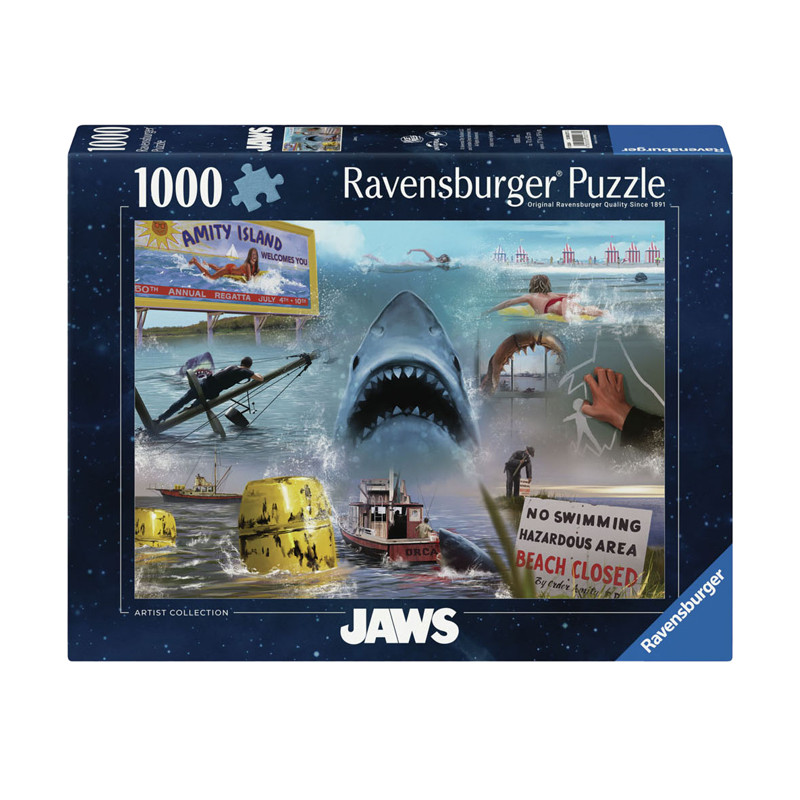 Ravensburger - Jigsaw puzzle Jaws, 1000 pcs. 120002772