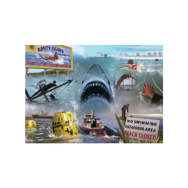 Ravensburger - Jigsaw puzzle Jaws, 1000 pcs. 120002772